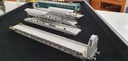 Exact-Train E 25000 - Coffret BLS 5 pièces (1 voiture pilote - 2 wagons rampes entrée et sortie - 2 wagons intermédiaires à demi-couverts - (sans motrice) - BLS - HO 