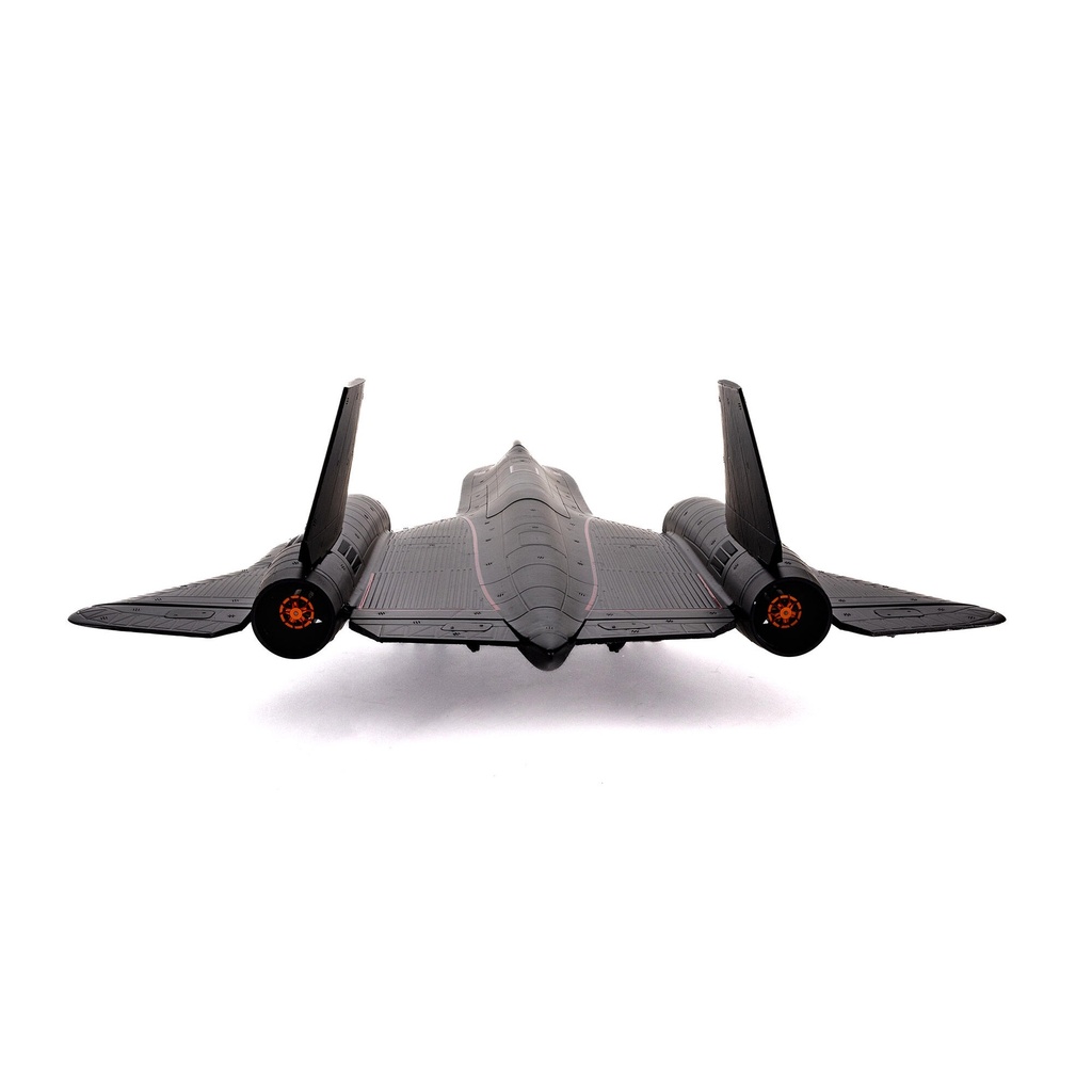 E-Flite - Avion SR-71 Blackbird - BNB - Électrique avec 2 turbines de 40mm - Avec récepteur et servos montés - Sans émetteur ni accu (224S30) ni chargeur