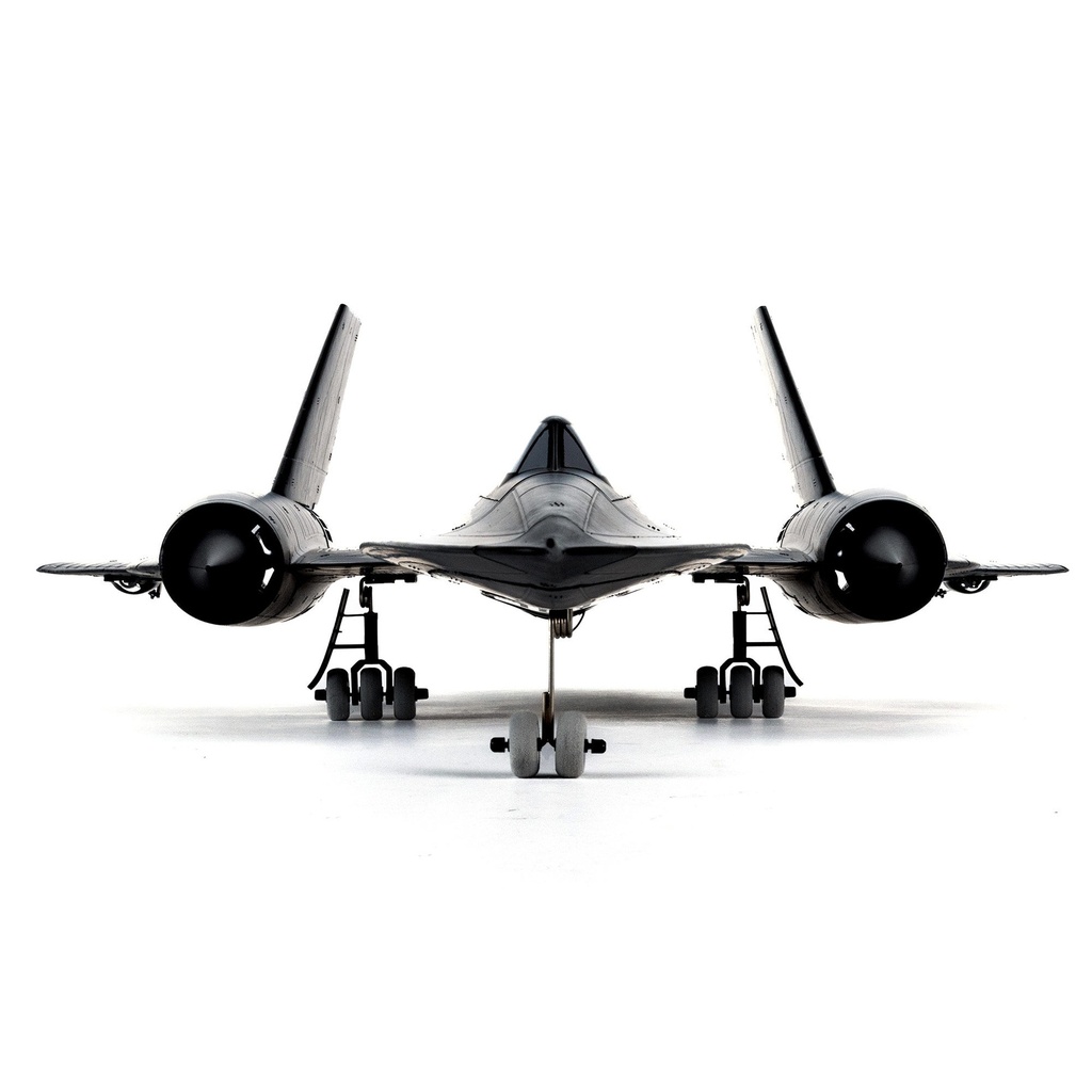 E-Flite - Avion SR-71 Blackbird - BNB - Électrique avec 2 turbines de 40mm - Avec récepteur et servos montés - Sans émetteur ni accu (224S30) ni chargeur