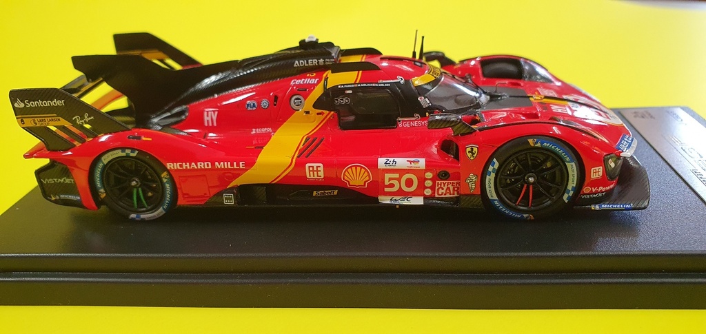 Looksmart - Ferrari 499P - 24 H Le Mans 2023 - #50 - Antonio FUOCO - Miguel MOLINA - Nicklas NIELSEN - 1/43 