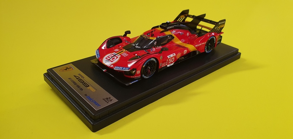 Looksmart - Ferrari 499P - 24 H Le Mans 2023 - #50 - Antonio FUOCO - Miguel MOLINA - Nicklas NIELSEN - 1/43 