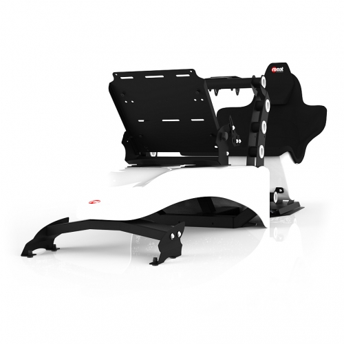 OKAZ - Siège de jeu de simulation RSEAT Formula V2 - Avec TV Stand + Support pour clavier et souris - État proche du neuf