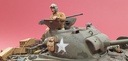 Tank US WW2 - Modèle Sherman M4 - Modèle terminé - Exécution de niveau professionnel - 1/35 (copie)