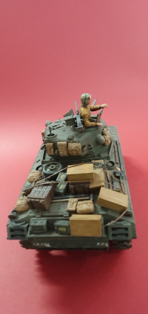 Tank US WW2 - Modèle Sherman M4 - Modèle terminé - Exécution de niveau professionnel - 1/35 (copie)