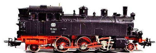 Märklin 3313 - Locomotive à vapeur  - BR 75 - 75 042 - HO