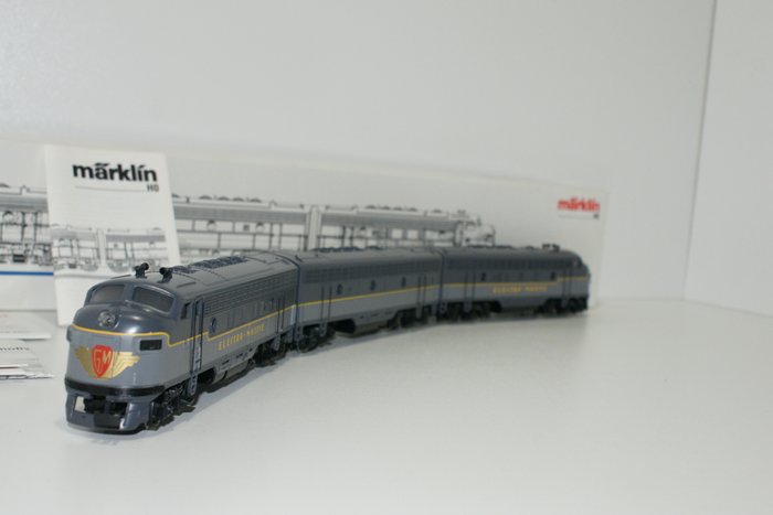 Märklin 3349 - Locomotive diesel-électrique GM EMD F7