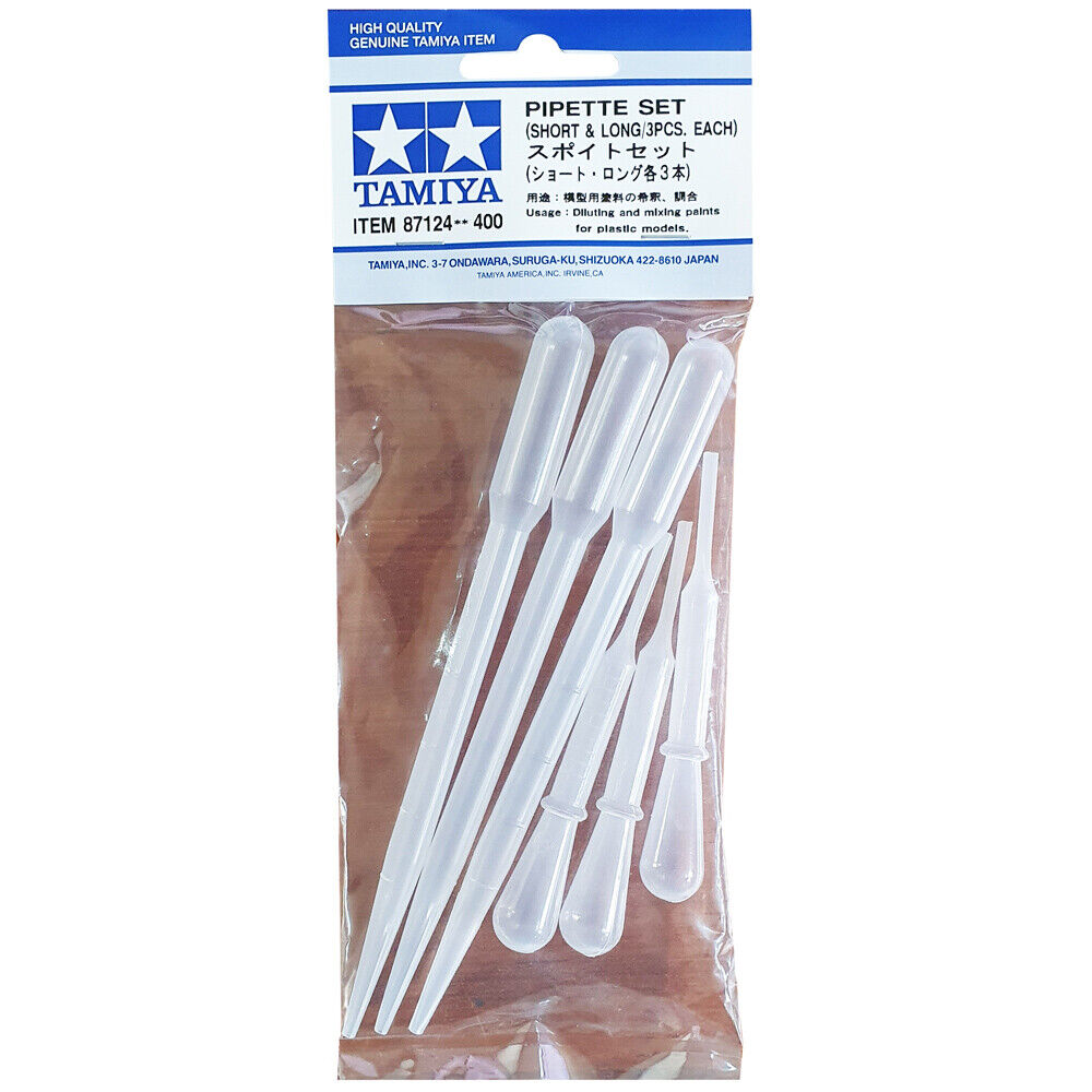 Tamiya Pipettes set (3 grandes et 3 petites)