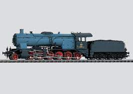 Märklin 34059 - Locomotive vapeur avec tender - Klasse K - DB - HO