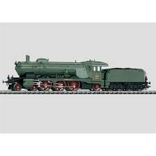 Märklin 34113 - Locomotive vapeur avec tender - Klasse C - DB - HO