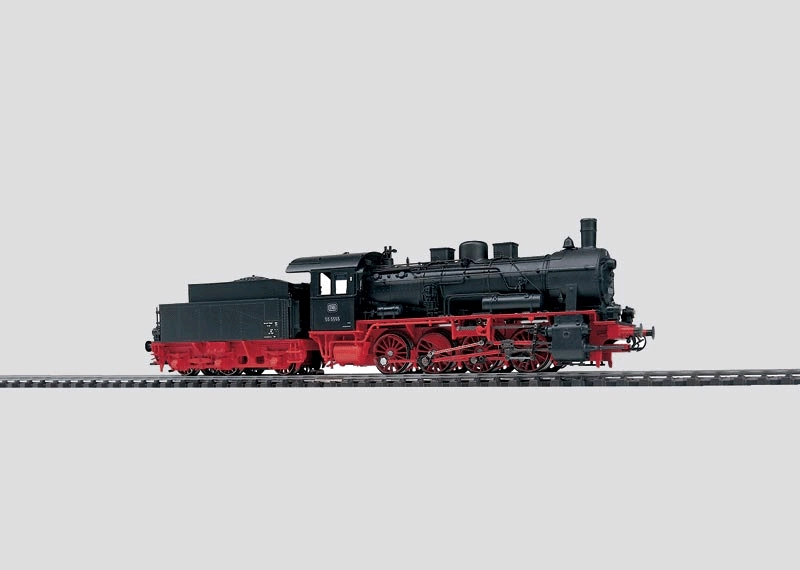 Märklin 34550 - Locomotive vapeur avec tender - BR 55 - DB - HO