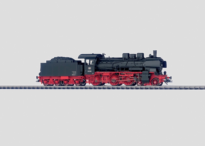 Märklin 37030 - Locomotive vapeur avec tender - BR 38 - DB - HO