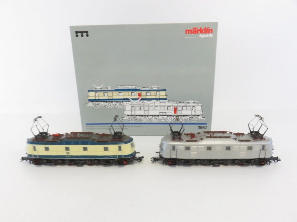 Märklin 3667 - Locomotives électriques - BR 118 et BR E 18 - DB