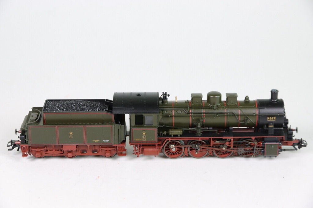 Märklin 37551 - Locomotive vapeur avec tender - G 8.1 - KPEV - HO