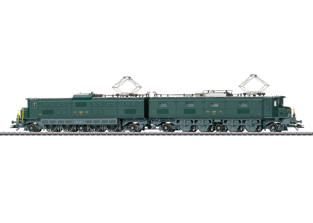 Märklin 37595 - Double locomotive électrique sound DCC mfx - Serie Ae 8/14 - SBB-CFF - HO