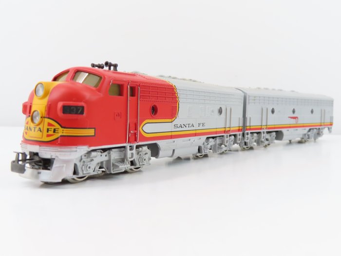 Märklin 37622 - Locomotive diesel-électrique "Santa Fe" - EMD F 7 A + B - USA - HO