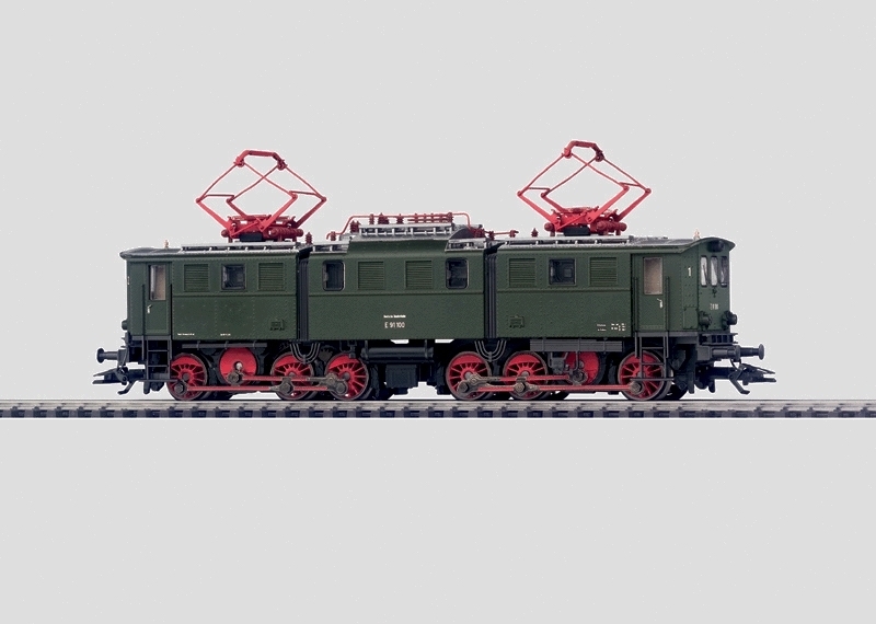 Märklin 39195 - Locomotive électrique BR E 91 - Digital + sound - DB - HO