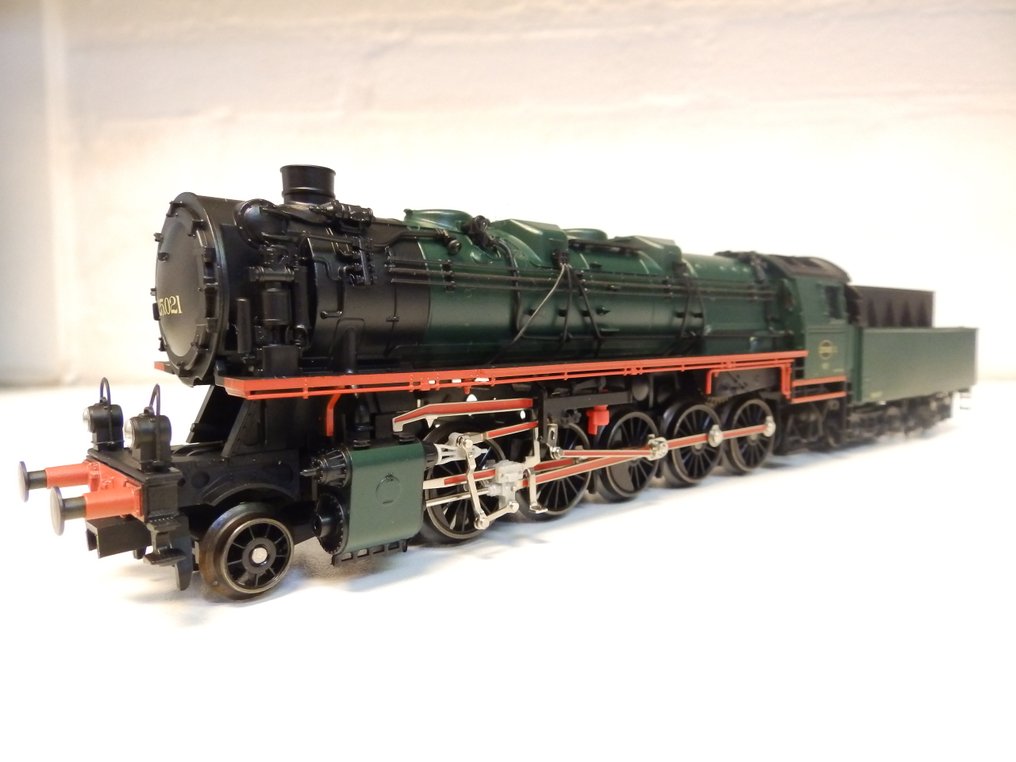 Märklin 34883 - Locomotive vapeur avec tender - Serie 25021 - SNCB - HO