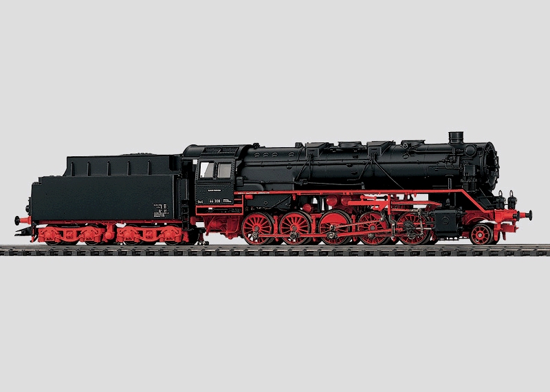 Märklin 34884 - Locomotive vapeur avec tender - BR 44 - DB - HO