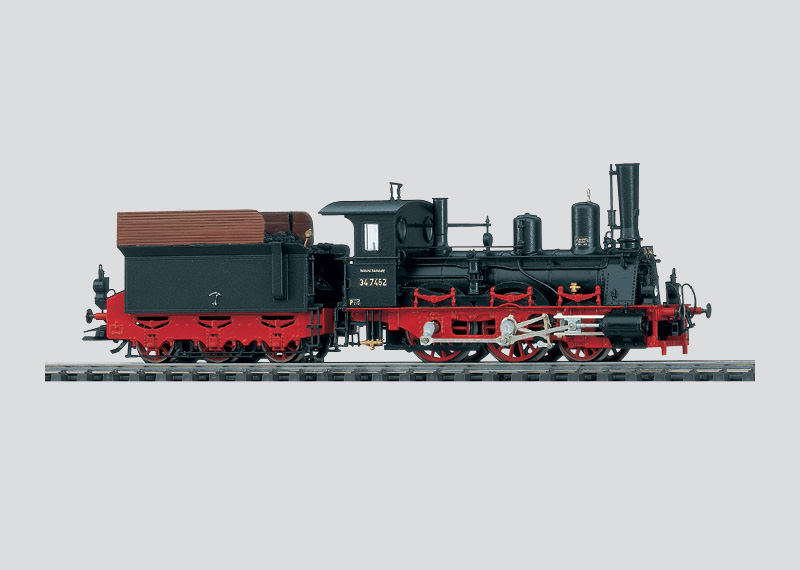 Märklin 34972 - Locomotive vapeur avec tender - BR 34.74 - DB - HO