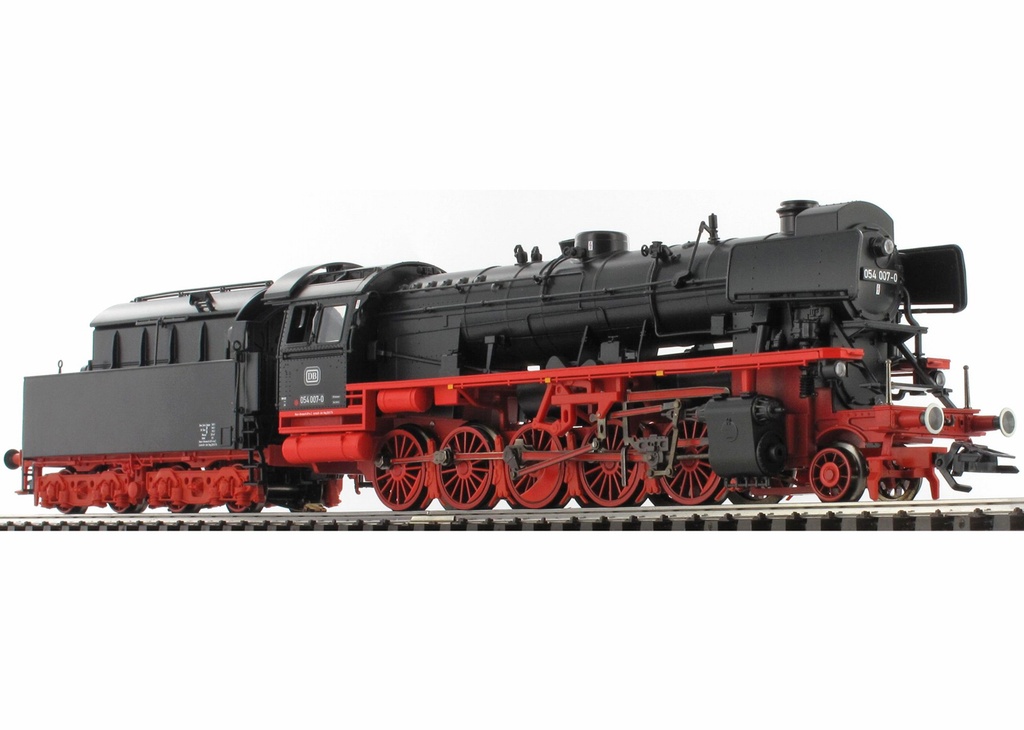 Märklin 37047 - Locomotive vapeur avec tender sound mfx - BR 054 - (avec rail de présentation) - DB - HO