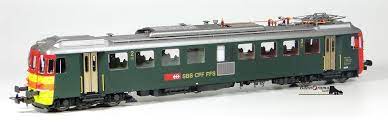 Lemaco 1407 Locomotive haute puissance CFF RBe 4/4 Seetal HO-012/2