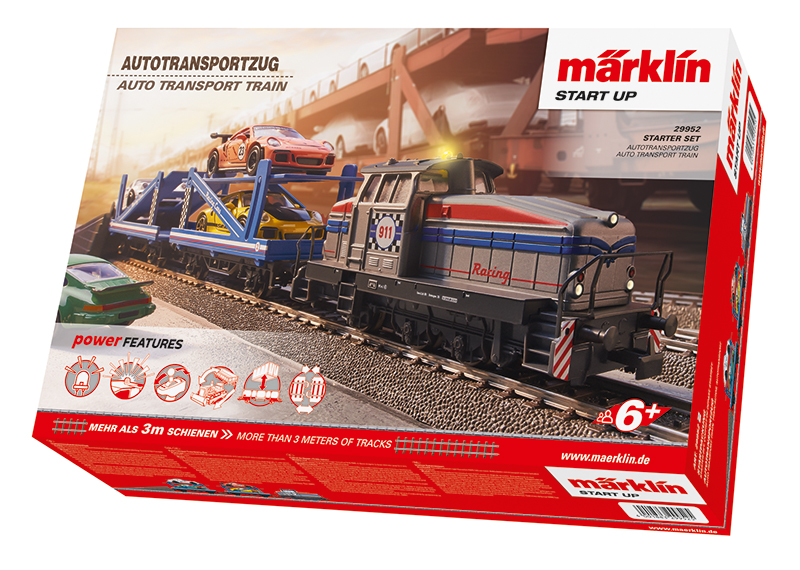 Märklin 29952 Coffret Start Up digital - train pou le transport de voitures - HO