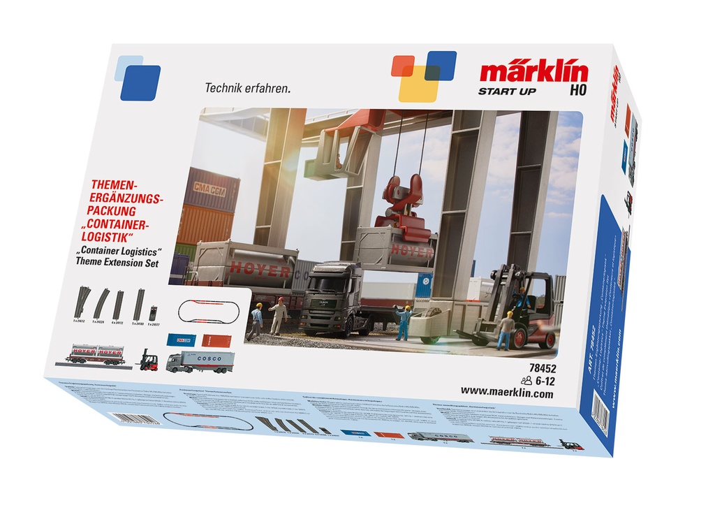 Märklin 78452 Coffret Conteneurs logistique - HO