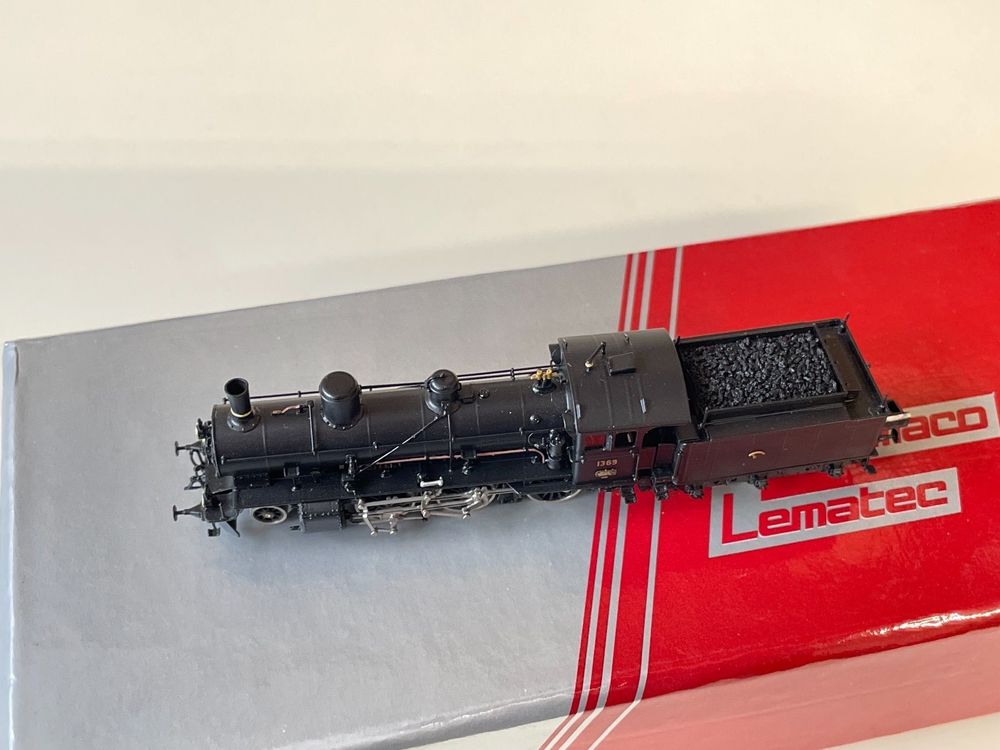 Lemaco 1369 - Locomotive vapeur avec tender SBB B 3/4 - N-027/1