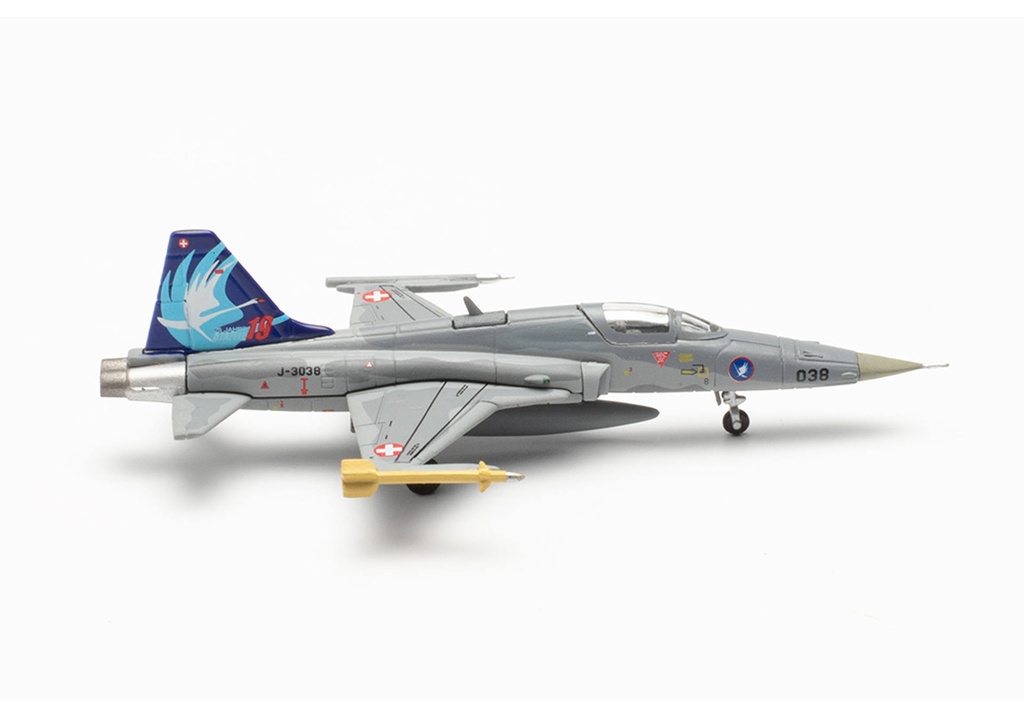 Herpa F-5E Tiger II - saison 19 "Swans" Emmen Air Base  1/200