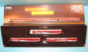 Mini-Club 8790 - Composition de wagons voyageurs "Coca Cola" "Z"