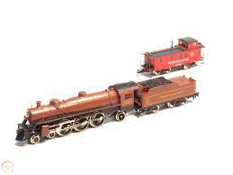 Mini-Club 8882 - Locomotive  vapeur avec tender et wagon "Pennsylvania" "Z"