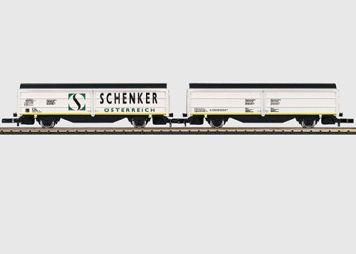 Mini-Club 82153 - Set de wagons containers "Schenker" "Z"