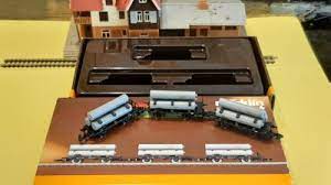 Mini-Club 82400- Set de wagons transport tubes "Z"