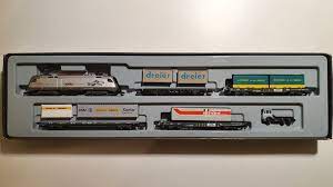 Mini-Club 81431 - Locomotive "Hupac" 4/4 et convoi de wagons marchandises diverses "Z"