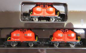 Mini-Club 86662 - Set de wagons containers  "Z"