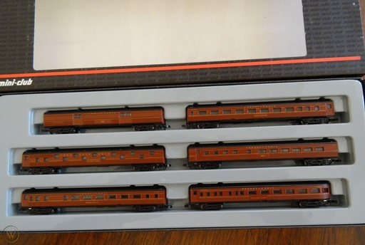 Mini-Club 87847 - Set de wagons voyageurs "Pennsylvania""Z"