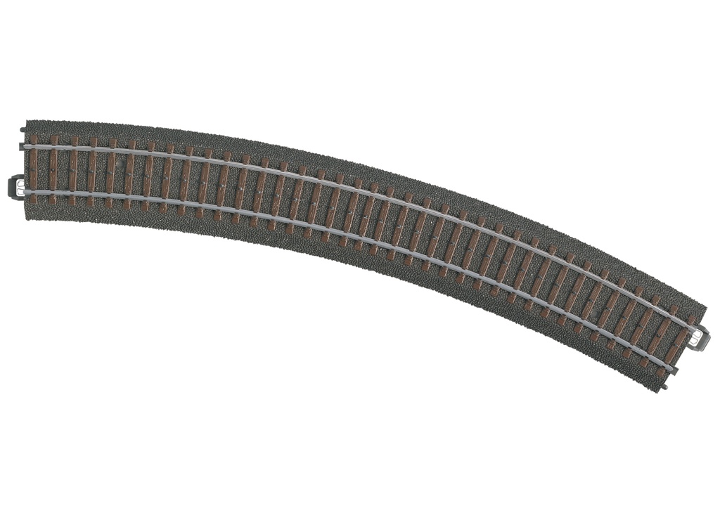 Märklin 24330 - Rail courbe R3 - 515mm - 30 degrés - HO