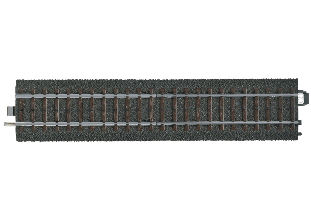 Märklin 24951 - Rail Elément de voie de transition pour voie C->M / M->C - 180mm - HO