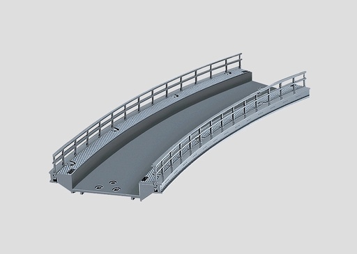 Märklin 74613 - Elément de rampe courbe - R1 - 360mm - 30 degrés - HO