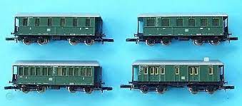 Mini-Club 8768 - Composition de wagons allemand pour voyageurs "Z"