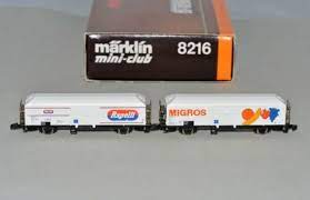 Mini-Club 8216 - Composition de wagons containers "frigo" "Z"