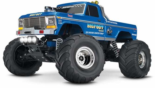 Traxxas - Truck BigFoot N° 1 - 2 WD EP - LED - 2.4 GHz - 1/10 - RTR