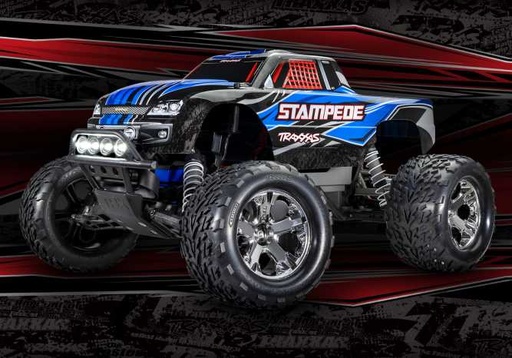 Traxxas - Truck Stampede - 2 WD EP - LED - 2.4 GHz - 1/10 - RTR