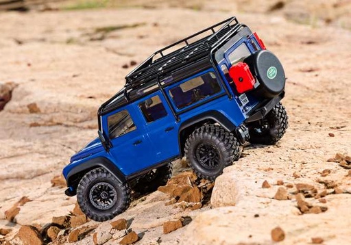 Traxxas - Crawler LR Defender - 4 WD EP - 2.4 GHz - 1/18 - RTR (prêt à rouler, avec radio-commande, accu et chargeur)