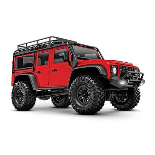 Traxxas - Crawler LR Defender - 4 WD EP - 2.4 GHz - 1/18 - RTR (prêt à rouler, avec radio-commande, accu et chargeur)