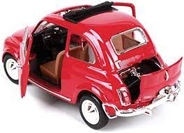 Burago - Fiat 500L (1968) Rouge - 1/24