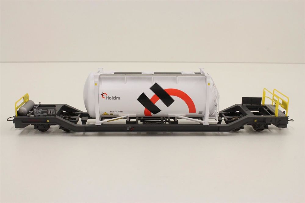 Bemo 2289 134 - Wagon citerne "Holcim" RhB Sb-V 7724 - HOm