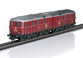 Märklin 37285 - Double Locomotive diesel lourde - Série 188 DB (finition patinée) - HO