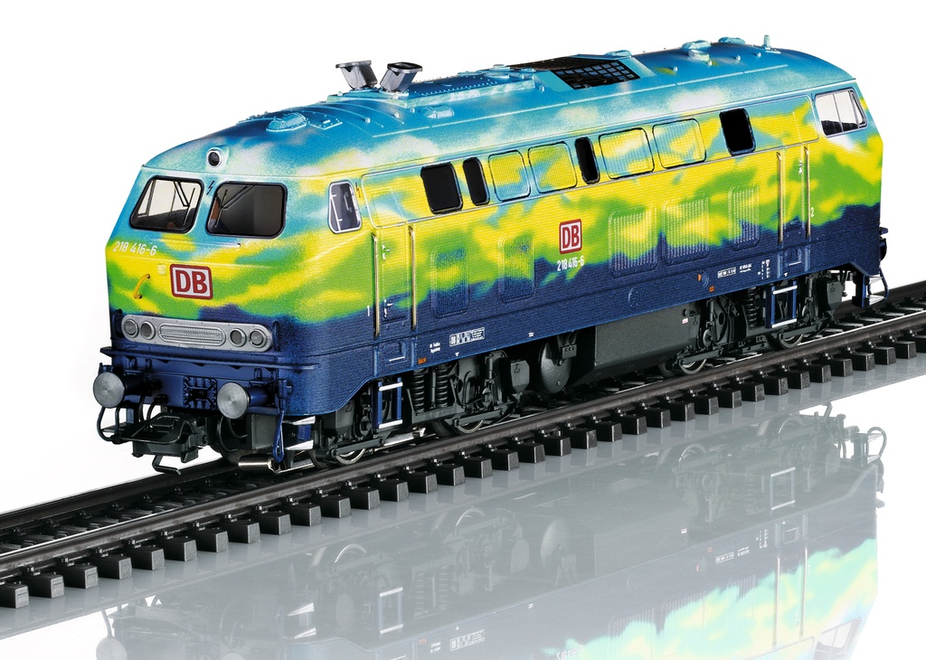 Märklin 39218 - Locomotive Diesel - BR 218 416-6 - MFX Sound - DB - HO