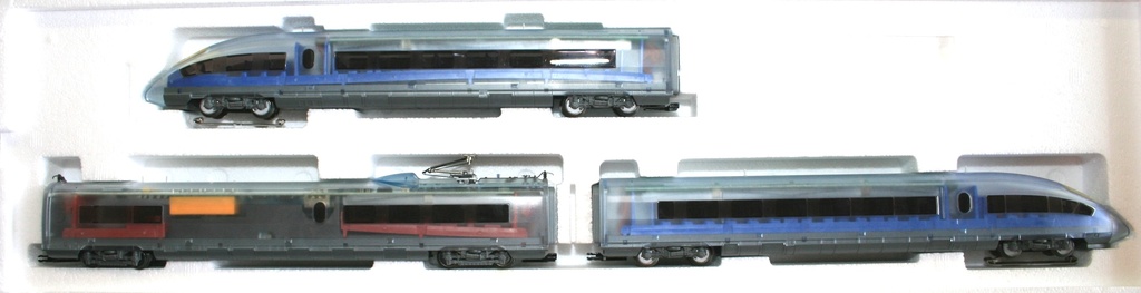 Märklin 37789 - Rame automotrice "ICE 3 Transparent" (3 pièces) - HO